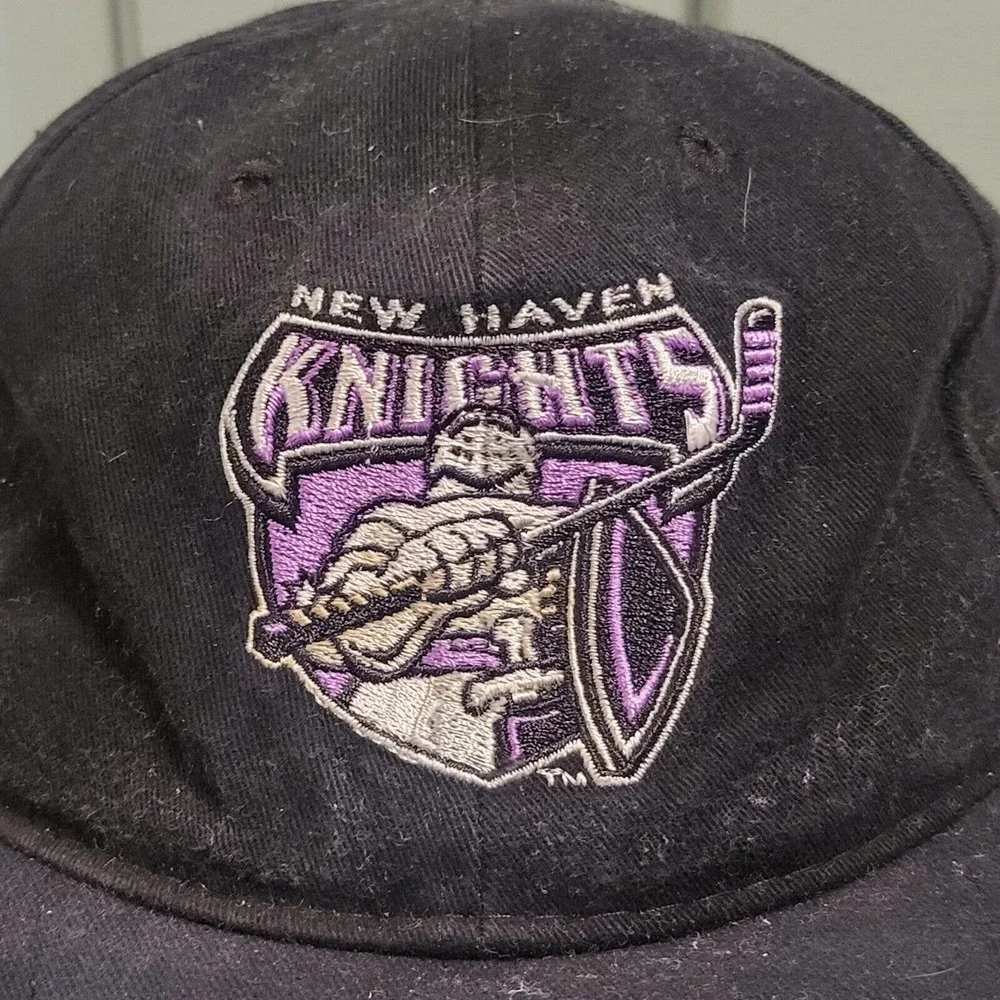 VTG‎ New Haven Knights United Hockey Minor League Strapback Hat Cap